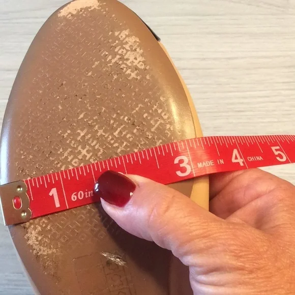 Tory Burch Tan Travel Leather Ballet Slipper Flats - Picture 16 of 16